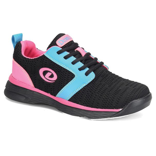 Dexter Raquel LX Black Blue Pink Youth Bowling Shoes Questions & Answers