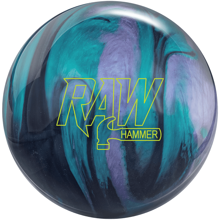 Hammer Raw Hammer Black Purple Teal Bowling Ball Questions & Answers