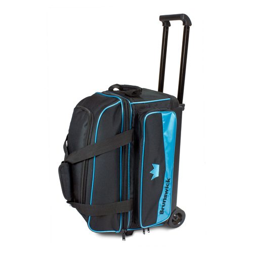 Brunswick Zone Double 2 Ball Roller Sky Blue Bowling Bag Questions & Answers