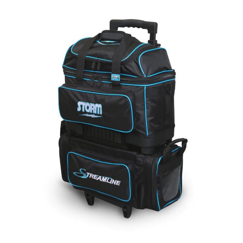 Storm Streamline 4 Ball Roller Black Blue Bowling Bag Questions & Answers