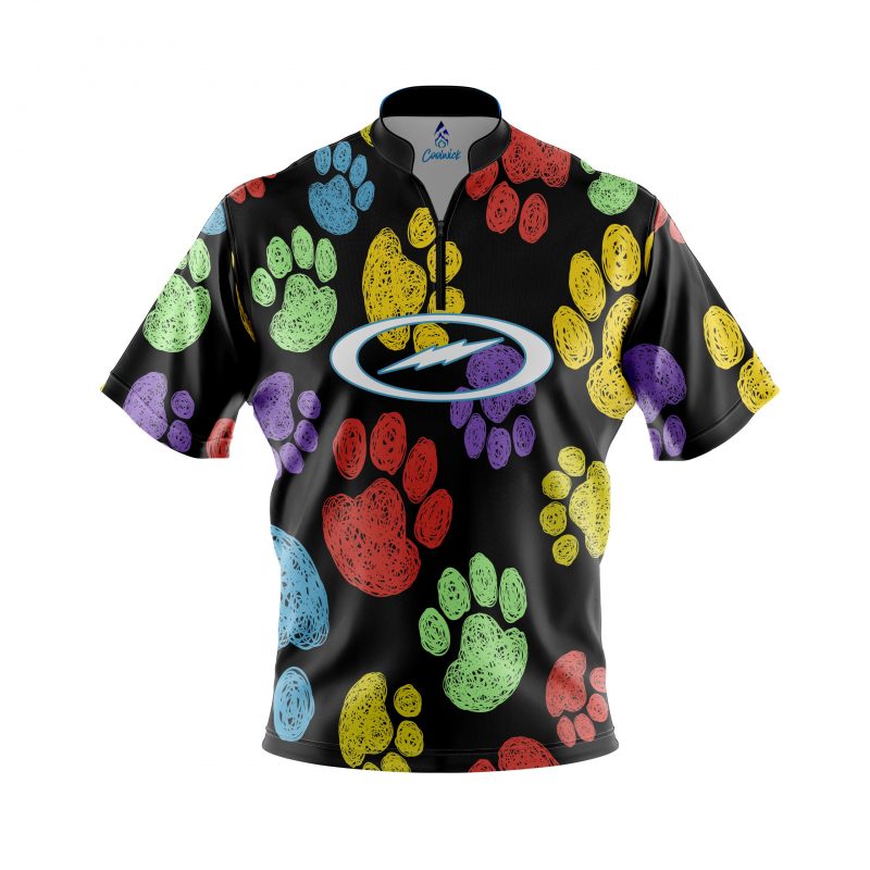 Storm Puppy Paws Quick Ship CoolWick Sash Zip Bowling Jersey Questions & Answers