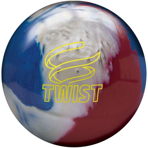 Is the Brunswick Twist Red White Blue Bowling Ball a straight ball or curveball?