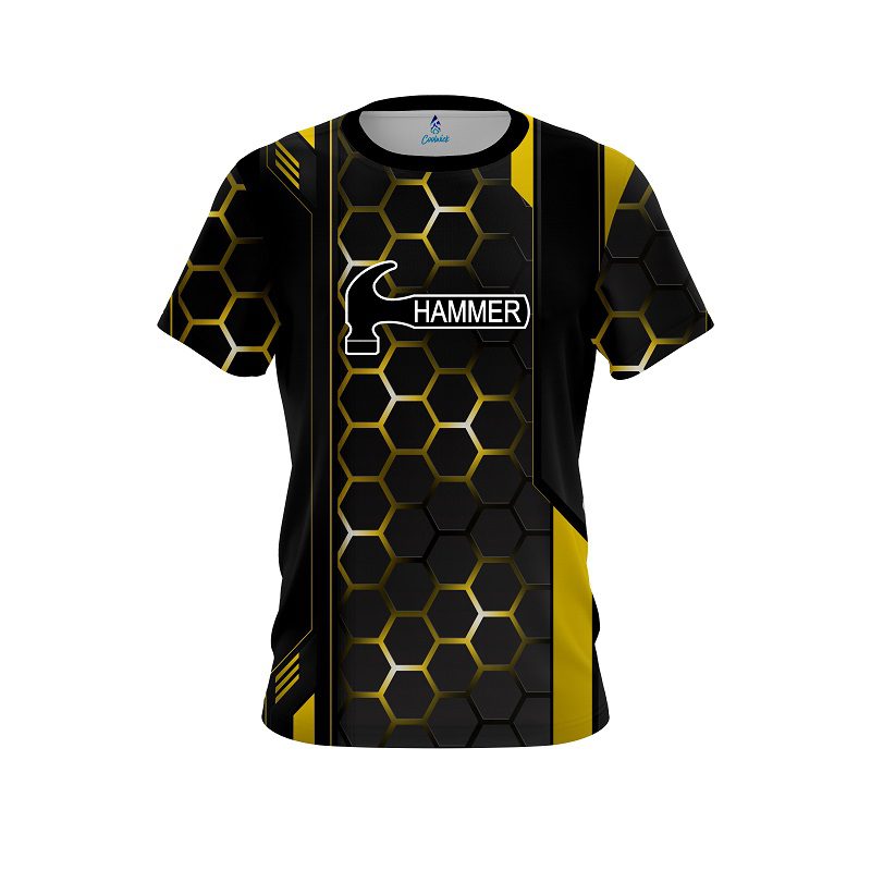 Hammer Yellow Steel Comb CoolWick Bowling Jersey Questions & Answers