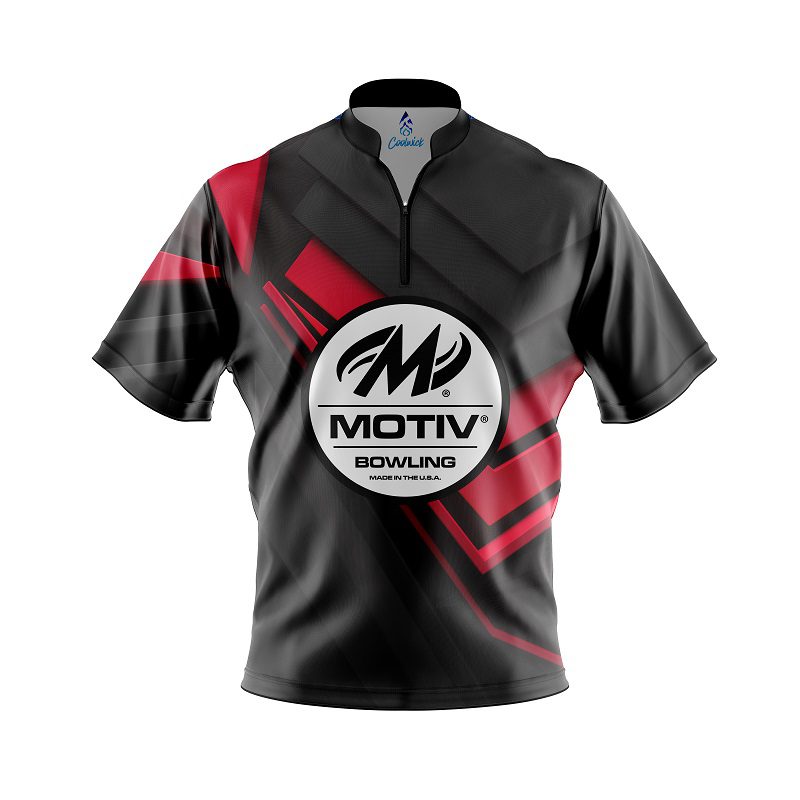 Motiv Steaming Dynamic Red Quick Ship CoolWick Sash Zip Bowling Jersey Questions & Answers