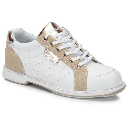 Dexter Groove IV White Rose Gold Women's Wide Bowling Shoes Questions & Answers