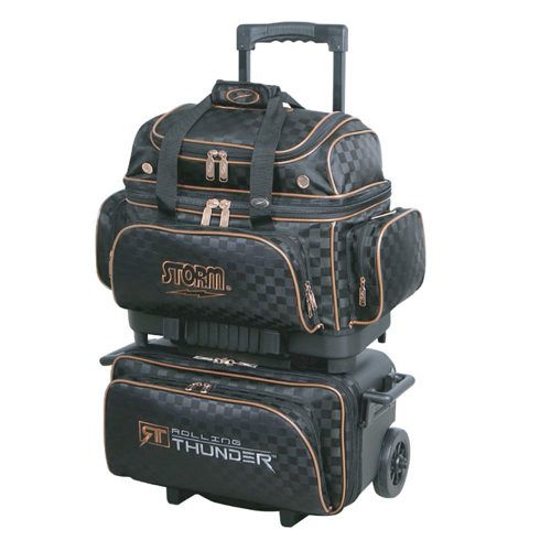 Storm 4 Ball Rolling Thunder Black Gold Bowling Bag Questions & Answers