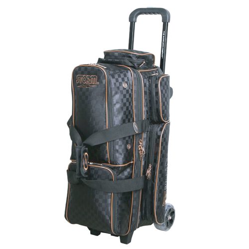 Is the small bag on top of the Storm 3 Ball Rolling Thunder Black Gold Bowling Bag removable?