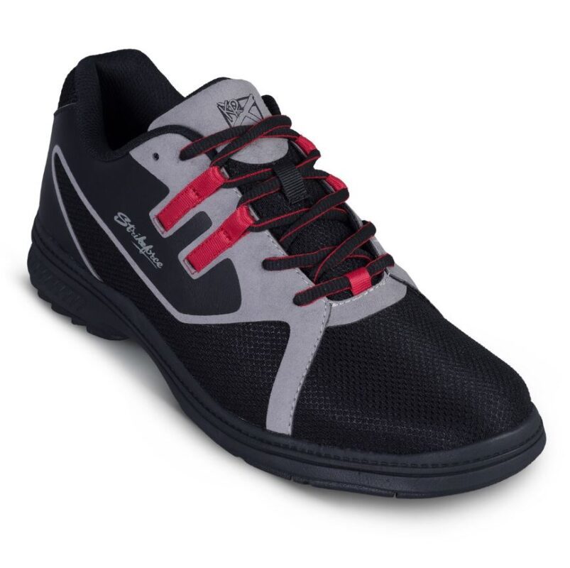 KR Strikeforce Ignite Black Grey Red Men's Right Hand Wide Bowling Shoes Questions & Answers