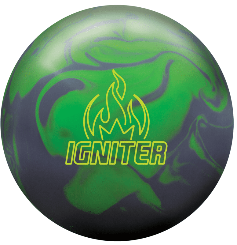 Is the Brunswick Igniter Solid Bowling Ball a straight ball