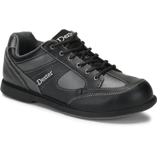 Are these Dexter Pro Am shoes leather uppers and do they come in wide with