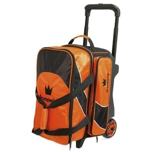 Brunswick Edge Double 2 Ball Roller Orange Bowling Bag Questions & Answers