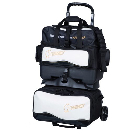 Hammer Vibe 4 Ball Stackable Black White Bowling Bag Questions & Answers