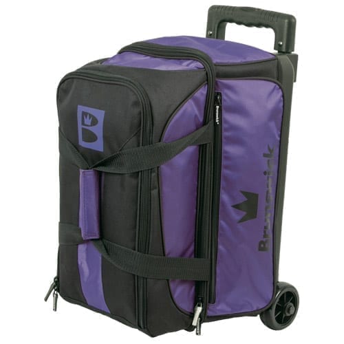 When will the Brunswick Blitz Double 2 Ball Roller Purple Bowling Bag be back in stock?