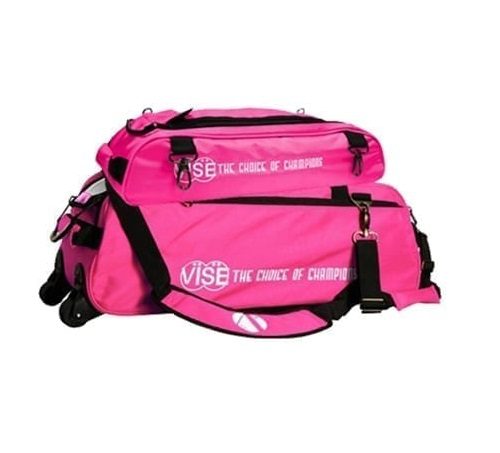 Vise 3 Ball Triple Tote With Shoe Pouch Pink Bowling Bag Questions & Answers
