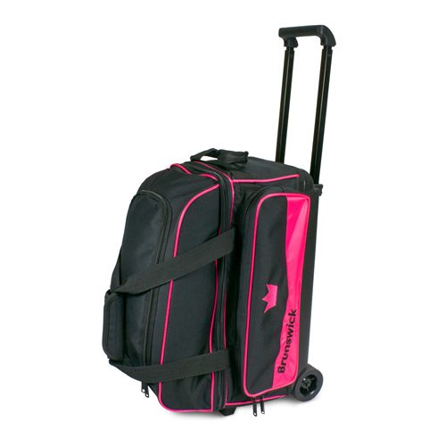 Brunswick Zone Double 2 Ball Roller Pink Bowling Bag Questions & Answers