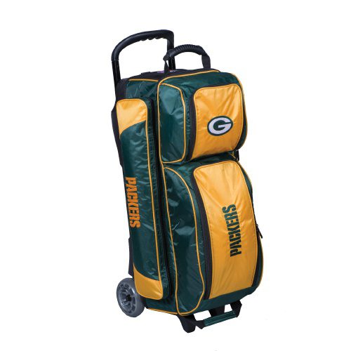 KR Green Bay Packers 3 Ball Premium Triple Roller NFL Bowling Bag Questions & Answers