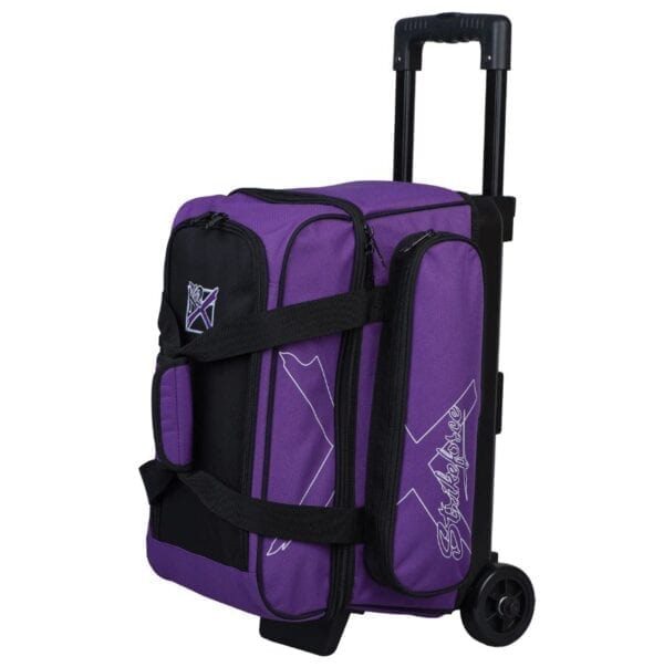 KR Hybrid X 2 Ball Double Roller Purple Bowling Bag Questions & Answers