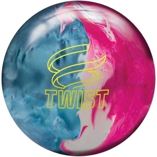 Brunswick Twist Sky Blue Pink Snow Bowling Ball Questions & Answers