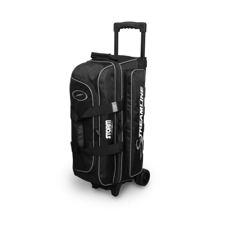 Storm Streamline 3 Ball Roller Black Silver Bowling Bag Questions & Answers