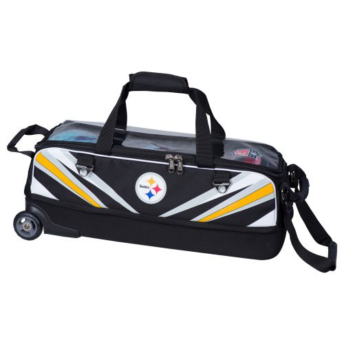KR Pittsburgh Steelers Slim 3 Ball Triple Tote NFL Bowling Bag Questions & Answers