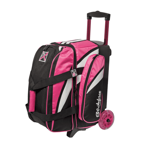 KR Cruiser 2 Ball Double Roller Pink Bowling Bag Questions & Answers