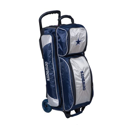 KR Dallas Cowboys 3 Ball Premium Triple Roller NFL Bowling Bag Questions & Answers