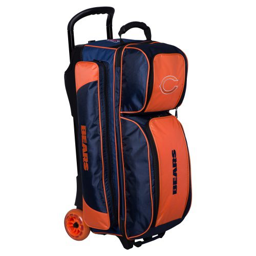 KR Chicago Bears 3 Ball Premium Triple Roller NFL Bowling Bag Questions & Answers