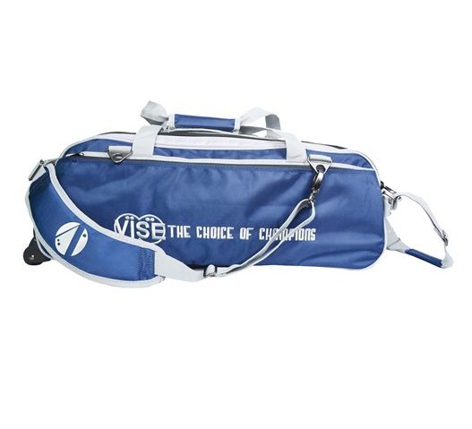 Are the Vise 3 Ball Triple Tote Navy Silver Bowling Bag reinforced on the bottom?