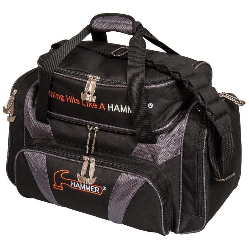 Hammer Deluxe Carbon Double Tote 2 Ball Bowling Bag Questions & Answers