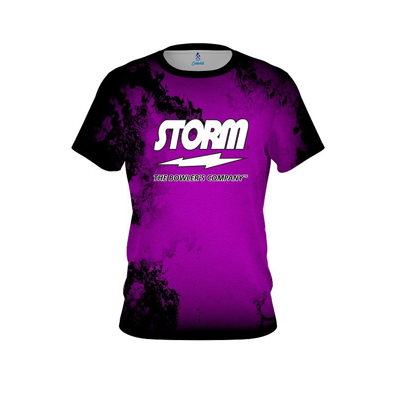 When adding a custom name to the back of the shirt, is the Storm logo removed from the back of the shirt?