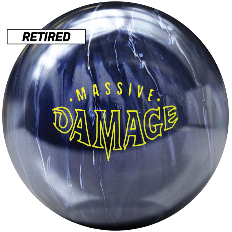 Which ball today will react the same as a Brunswick damage ball