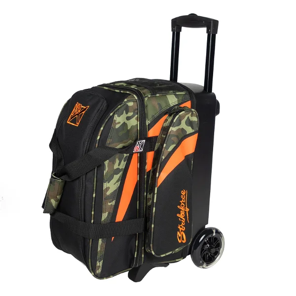 KR Cruiser 2 Ball Double Roller Camo Bowling Bag Questions & Answers