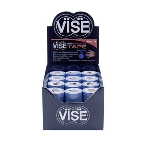 Vise Bio Skin Pro Tape - Box of 12 Dark Blue Roll Questions & Answers
