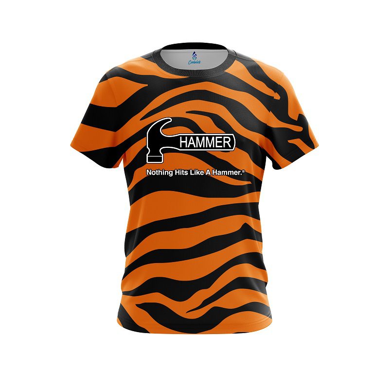 Hammer Tiger Stripes CoolWick Bowling Jersey Questions & Answers