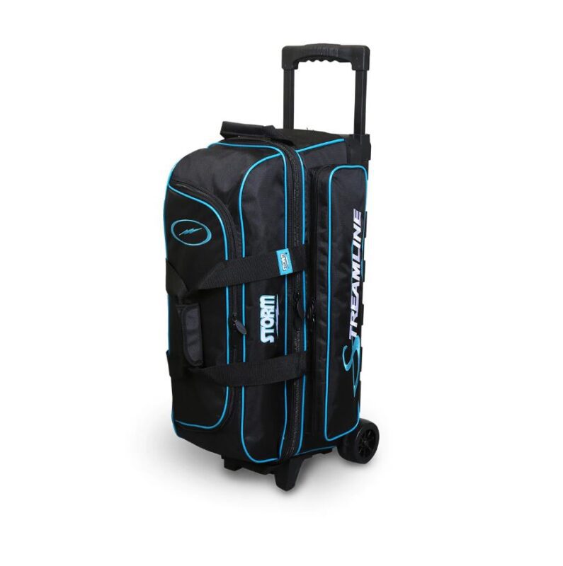 Storm Streamline 3 Ball Roller Black Blue Bowling Bag Questions & Answers