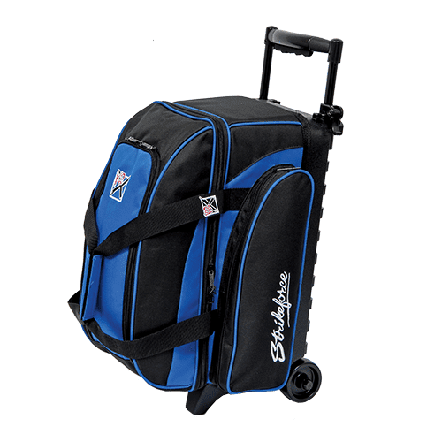 KR Eliminator 2 Ball Roller Bowling Bag Blue Questions & Answers