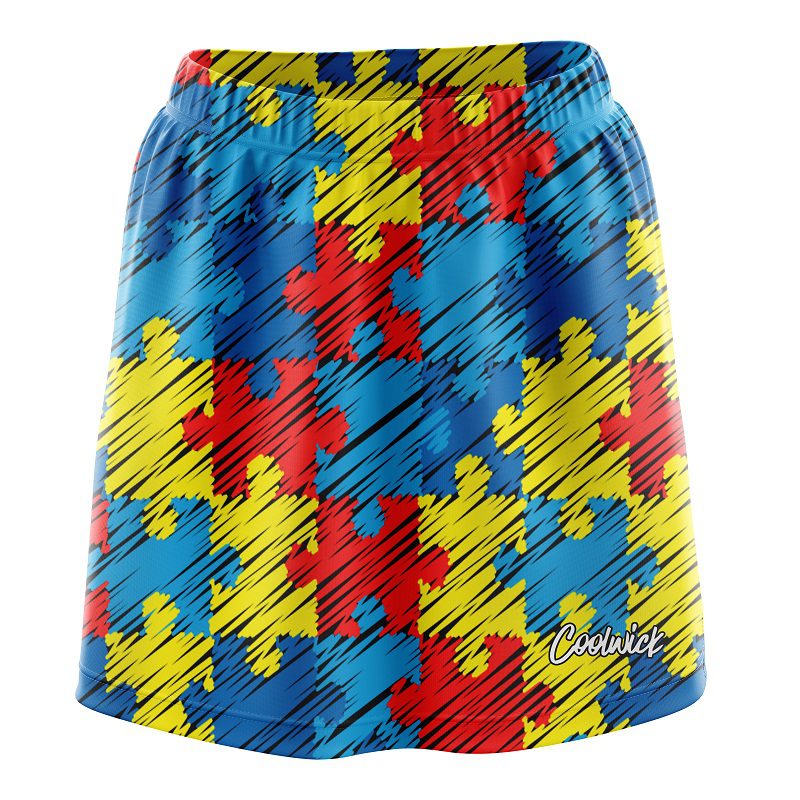 Autism Awareness CoolWick Bowling Skort Questions & Answers