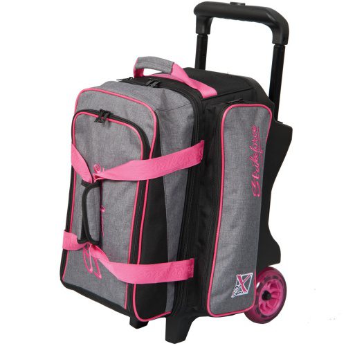 KR Strikeforce Krush 2 Ball Double Roller Stone Pink Bowling Bag Questions & Answers