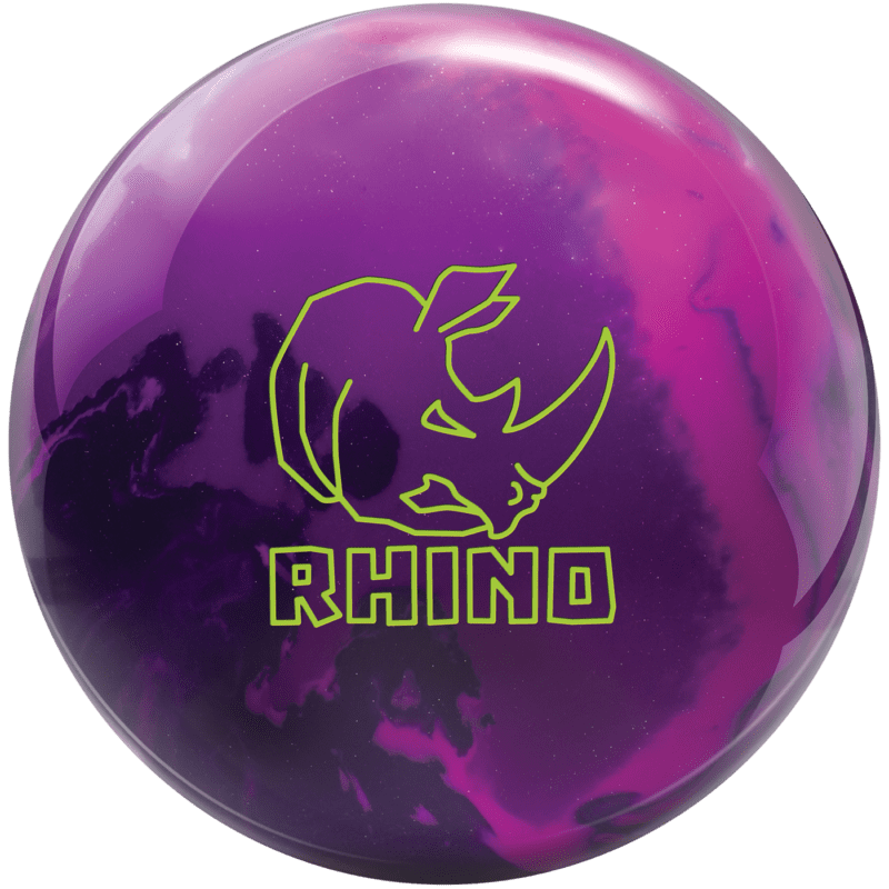 Brunswick Rhino Magenta Purple Navy Bowling Ball Questions & Answers