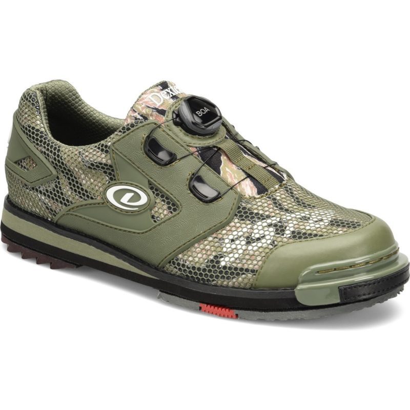 Dexter THE 8 Power Frame BOA Camo Men's Bowling Shoes Questions & Answers