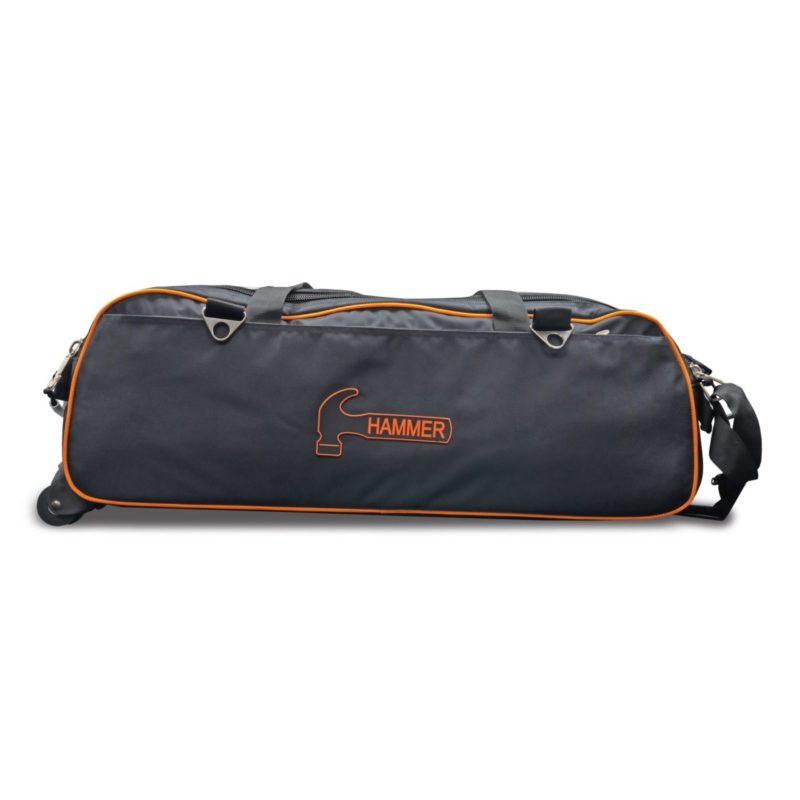 Hammer Premium Black Orange Slim Triple 3 Ball Tote Bowling Bag Questions & Answers