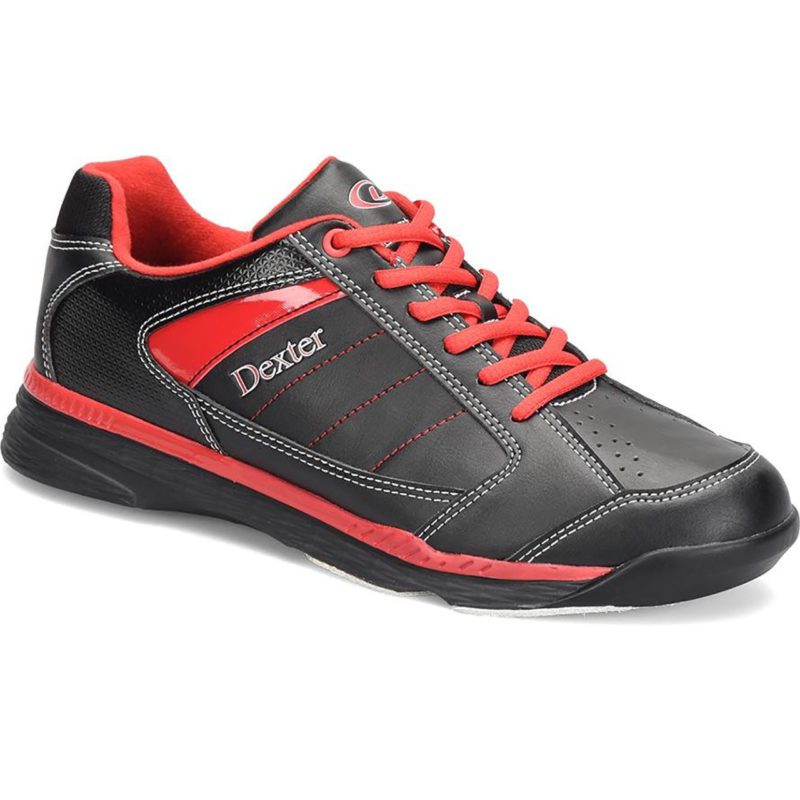 Dexter Mens Ricky IV Black Red Bowling Shoes Questions & Answers