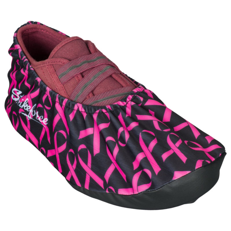 Strikeforce Bowling Flexx Shoe Cover Pink Ribbons Questions & Answers