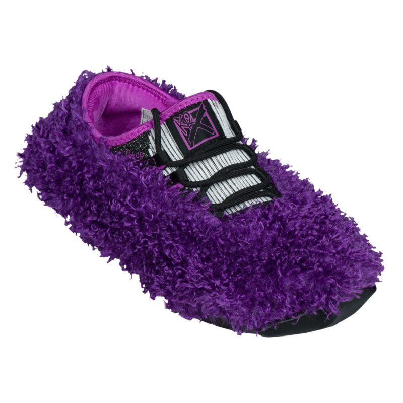 KR Strikeforce Bowling Fuzzy Shoe Cover Purple Questions & Answers