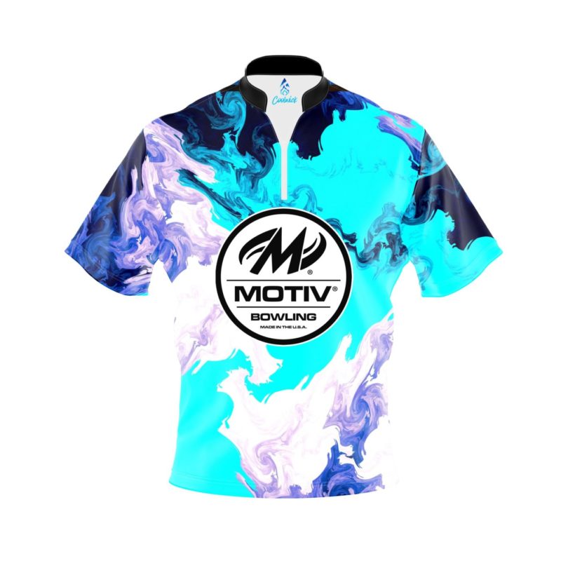Motiv Abstract Quick Ship CoolWick Sash Zip Bowling Jersey Questions & Answers