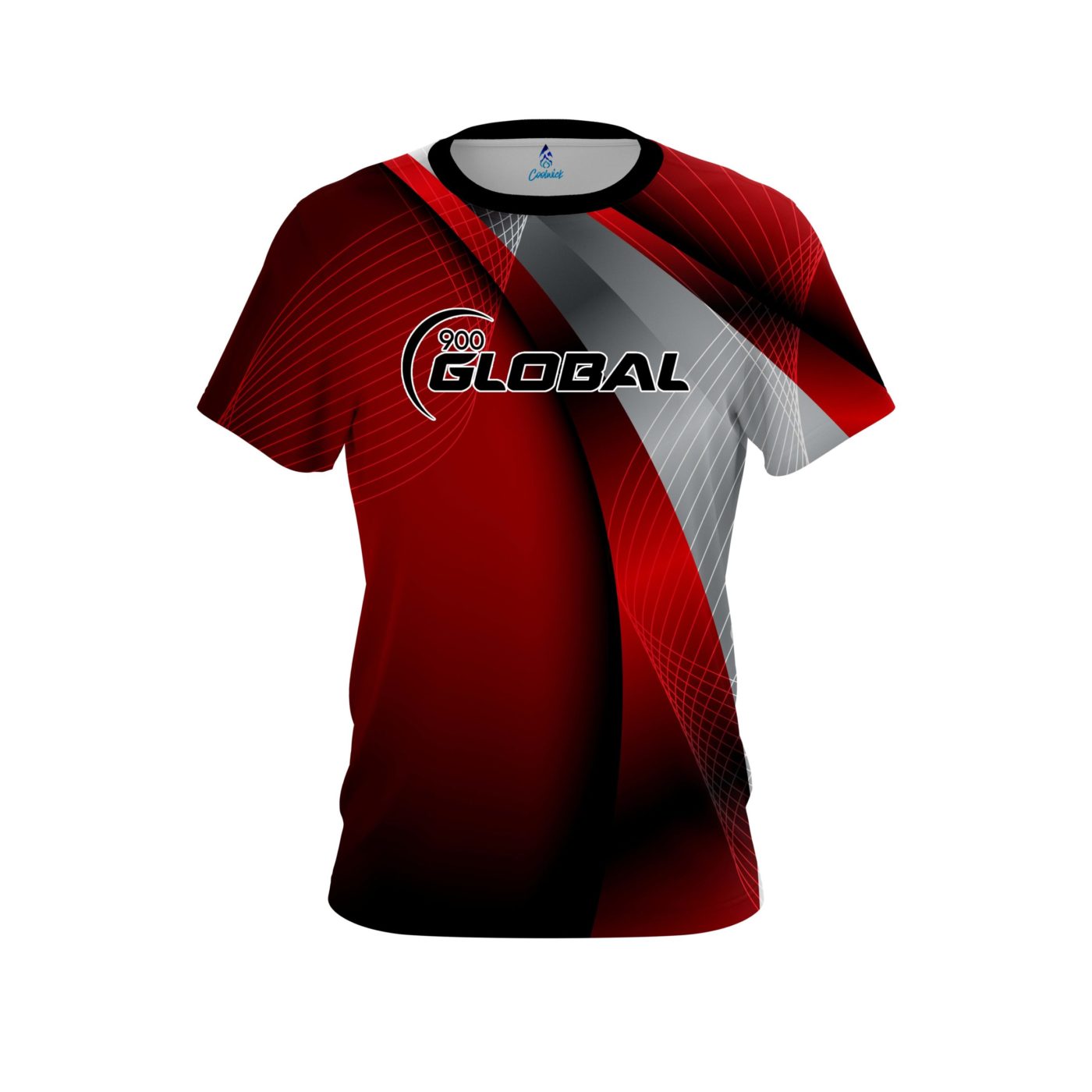 900 Global Red Oblique CoolWick Bowling Jersey Questions & Answers