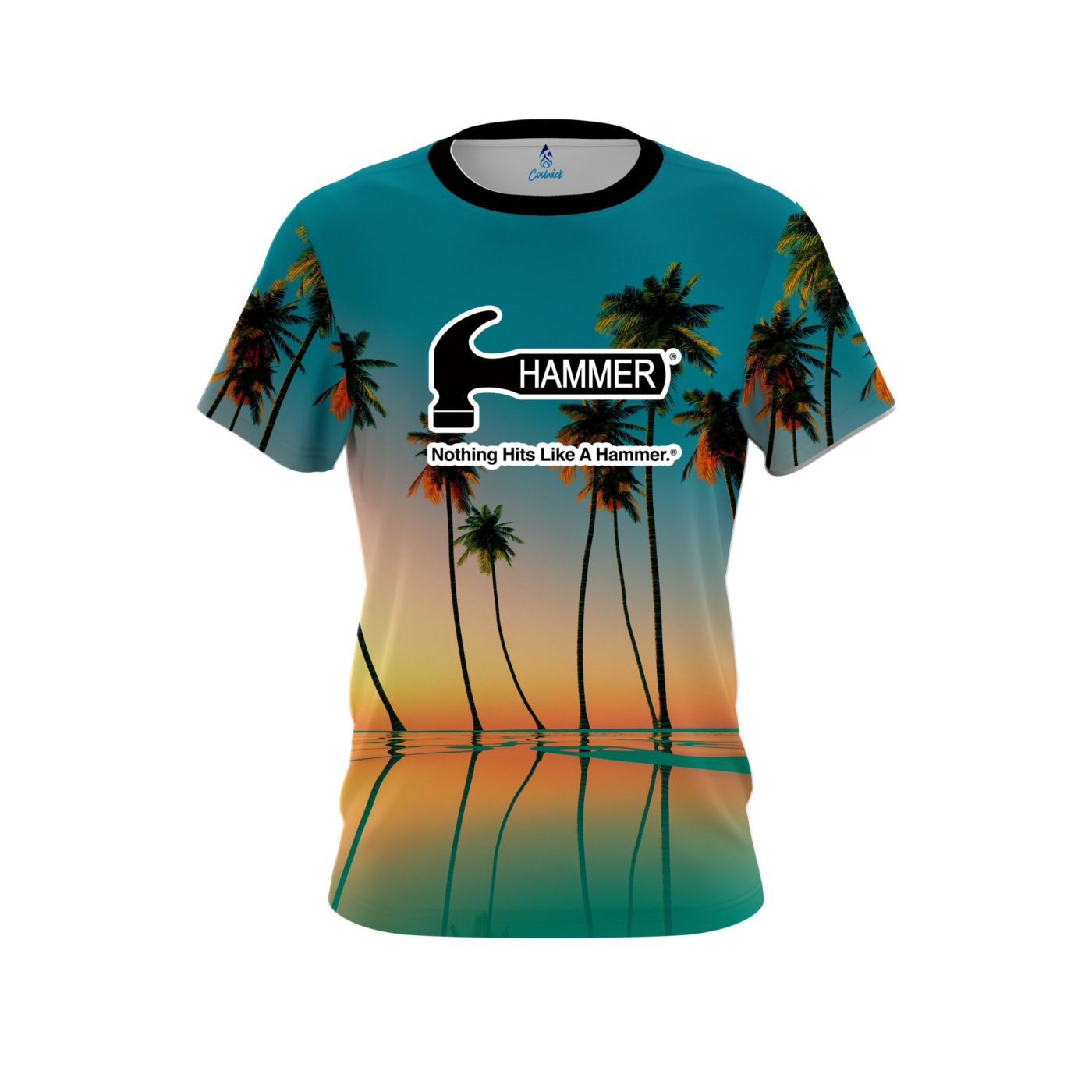 Hammer Reflection Palm Trees CoolWick Bowling Jersey Questions & Answers