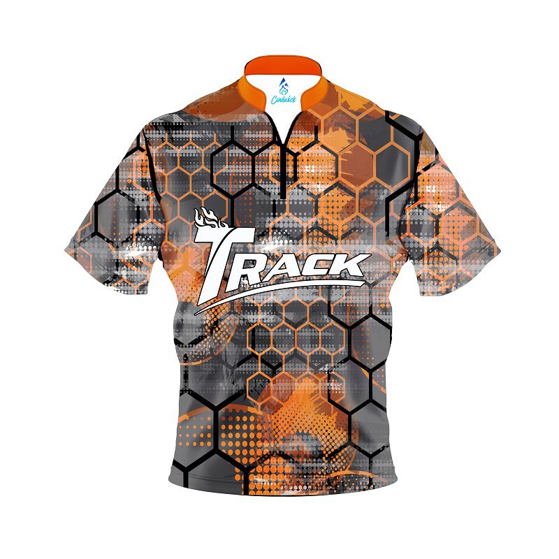 Track Fire Honeycomb Quick Ship CoolWick Sash Zip Bowling Jersey Questions & Answers