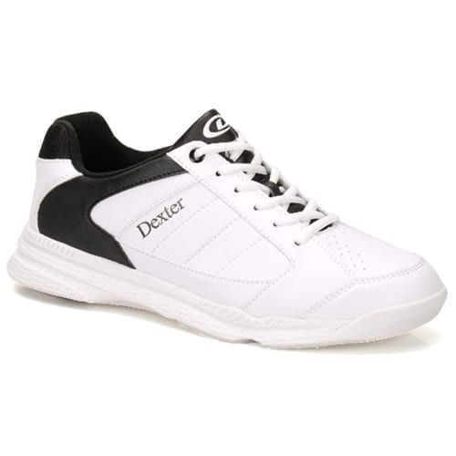 Dexter Mens Ricky IV Wide White Black Bowling Shoes Questions & Answers