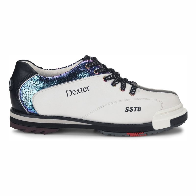 Dexter SST 8 Pro White Crackle Black Wide Women's Bowling Shoes Questions & Answers